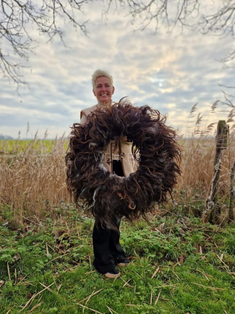 XXXXXL versie van de wolkrans!